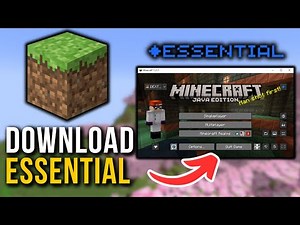 How To Download & Install Essential Mod In Minecraft (2025)