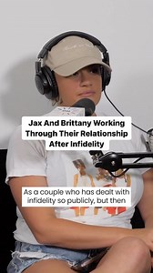 @mrjaxtaylor and @brittany share their advice for couples going through making their relationship work after cheating, plus all things Vanderpump Rules on @scheananigans 🎧 | Dear Media