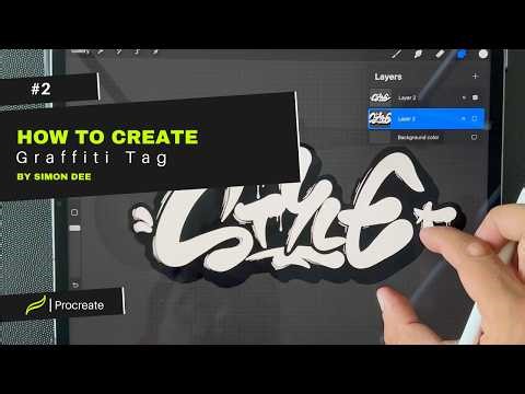 #2 How to create a Graffiti Tag with shadow