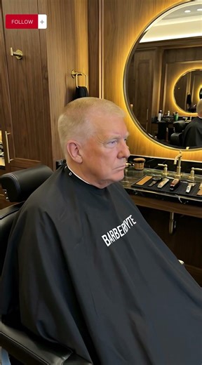 Donald Trump Extreme Anxiety HairCut Transformation #donaldtrump #trump #haircut #BarberByte