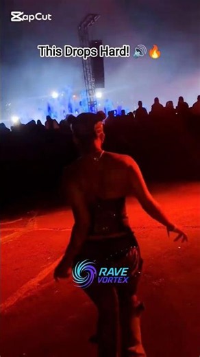 Unreal Bass Drop! 🤯⛓️ #parati #fyp #rave #festival #sarro #techno #sarrinho #dancer #dance #patro