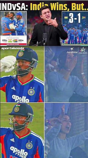 Hardik Pandya is sending the ball into the stands for his leg...