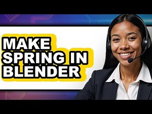 How to Make Spring in Blender (Full Guide)