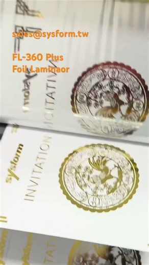 Foil Fusing Machine with Hot & Cold Lamination