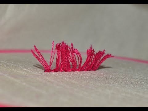 Turkey Loop Stitch | Fringe Work Stitch Embroidery | Beauty Express