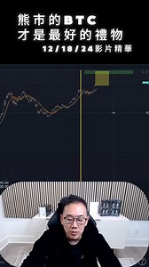 Derek Lee on Instagram: "12/18/24影片精華 : 比特幣熊市是最好的禮物! #BTC #區塊鏈日報 #投資 #加密貨幣"