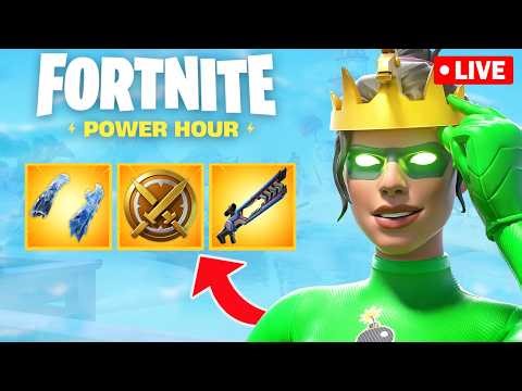 FORTNITE POWER HOUR GAMEPLAY!
