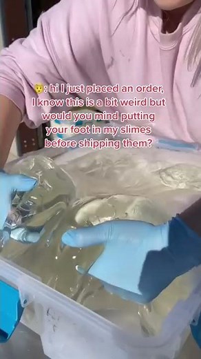 $300 To Put Feet in Slime?