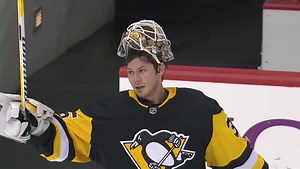Tristan Jarry teamed up with Friedesigns to create a one-of-a-kind mask for this season. Hear more from the Pittsburgh Penguins goalie ⬇️ | NHL