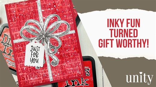 🎁 This card’s all wrapped up in inky holiday magic! See how to turn your background into a gift-worthy masterpiece using just stamps and ink. The brand-new That’s a Wrap stamp set makes it easy and so much fun to create that perfectly “wrapped” look right on your card. 💕 ✨ Featured Stamps ✨ ★ That’s a Wrap ★ Linen ★ Christmas Over Again 🛍️ Shop & save during our BIGGEST SALE of the YEAR – 60% OFF site-wide freebies! https://unitystamp.co/627a31 #UnityStampCo #cardmaking #papercrafting #handma
