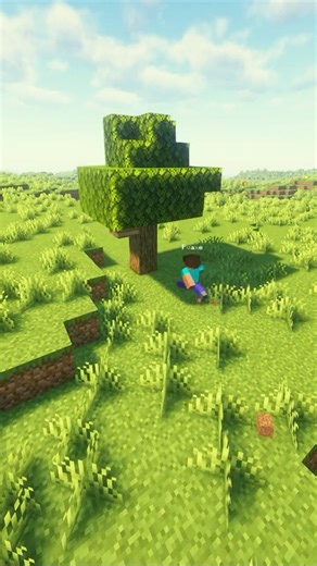 Minecraft tree trap #minecraft #trap
