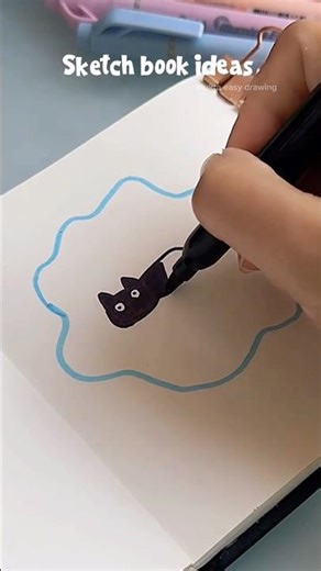 Sketchbook Ideas😻😹✨#shorts #art #drawing #muktaeasydrawing #youtubeshorts