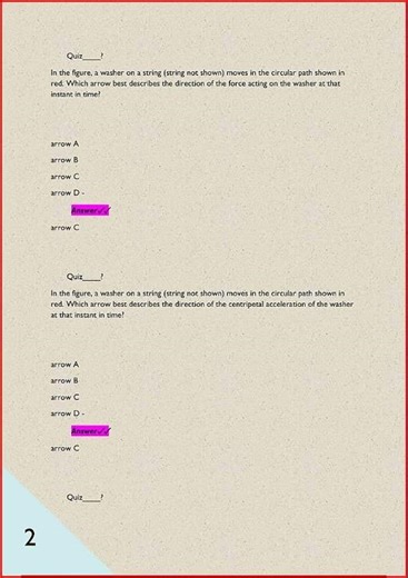Physics Motion In Two Dimensions Part 1 Actual Test Question video