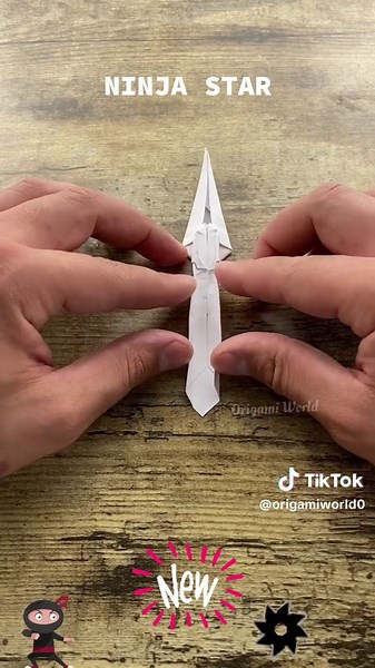 Origami Ninja Star - How to Make Paper Throwing Stars