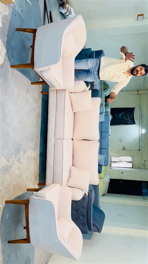 Modern Wooden Sofa Set for Living Room #ytshorts