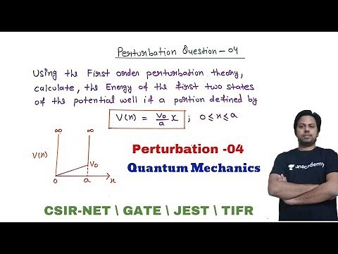 Perturbation Theory Question 04 |infinite potential well|POTENTIAL G