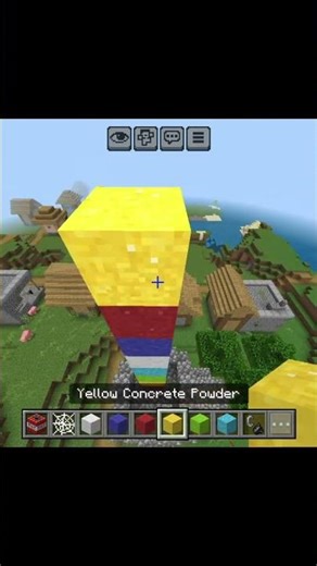 Minecraft rainbow tnt 😮 #crazilyfunny​ #minecraft​