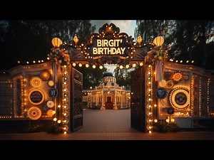 🎂🎶 "Happy Birthday, Birgit!" - Dein persönliches Geburtstagslied mit KI-Bildern 🎨🌸
