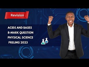 Acids and Bases | Gauteng September 2023 | Revision | Mlungisi Nkosi