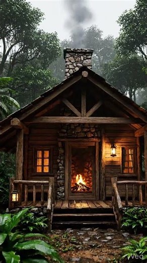 "Hidden Jungle House Tour 🏡 | Amazing Survival Life"