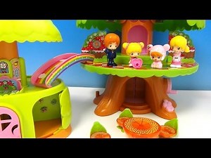 こえだちゃんと木のおうち こえだちゃんファミリーとダイニングセット