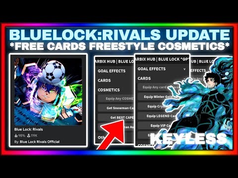[New]⚽Blue Lock: Rivals Script Pastebin *ARNIX-HUB* Free Cosmetics+Cards Unlock Cool Capes Keyless💢
