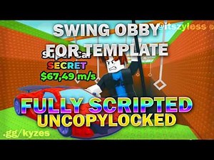 🪢 (UNCOPYLOCKED) Swing Obby For Template | Roblox Studio (2026)