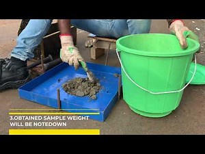 FIELD DENSITY TEST FOR SUBBASE