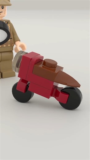 LEGO Tiny Motorcycle #lego #moc #vehicles #motorcycle #motorsport #conceptbrick | Yang Nurbs