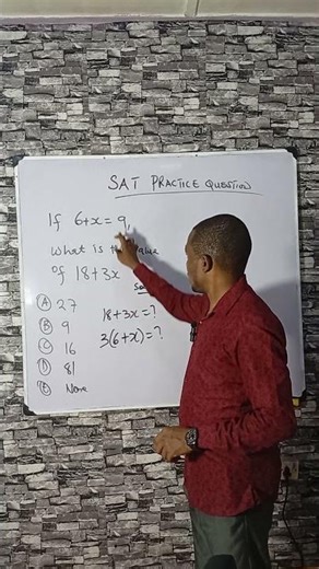 Only SAT Students Can Solve This Fast! (Algebra Test)
