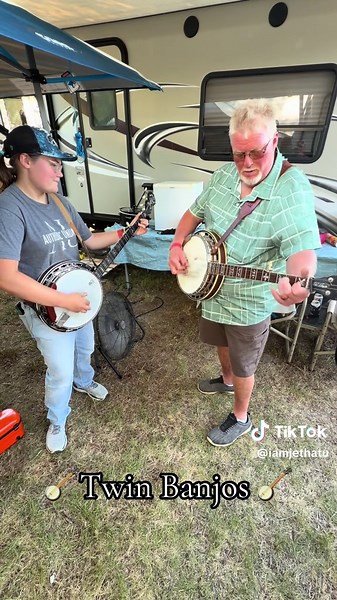 Twin Banjos: Alanabeth and Adam Bluegrass Duet