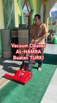 Alat pembersih karpet masjid dengan cepat #vacuumcleaner #karpetmasjid #serui #tutorial #alhamra