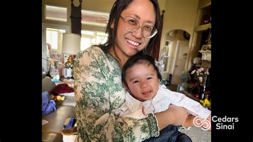Baby who grew outside of uterus, behind 22-pound cyst, born in California