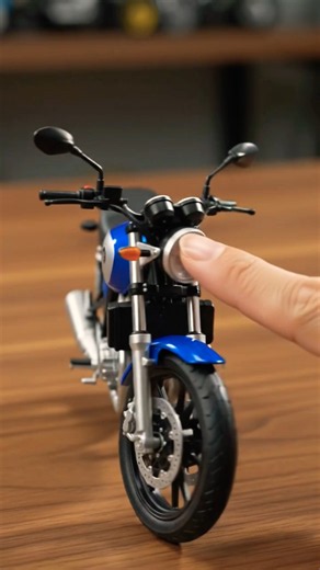 Unboxing Miniature Streetfighter Bike | Satisfying Die-Cast ASMR 🏍️
