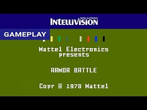 Armor Battle (Intellivision) - Gameplay Clip [HD] | RetroGameUp