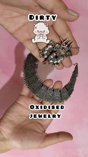🔥 Old Jewelry Cleaning Hack That Actually Works! #diy diy #viralreels