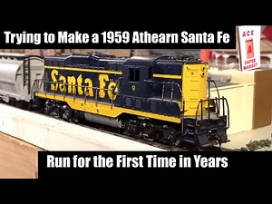 Trying to Make a 1959 Santa Fe GP7 Run Again
