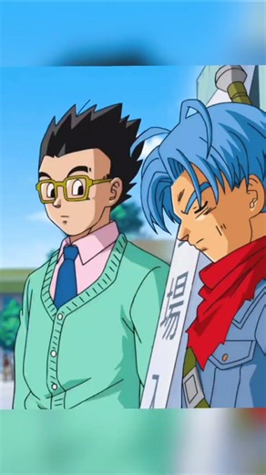 Future Trunks meets Gohan
