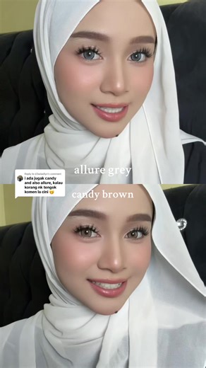 Magister Contact Lens Review: Allure Grey and Candy Brown