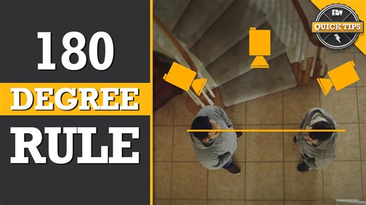Quick tips: Understanding the 180 degree rule!