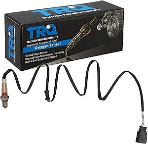 TRQ O2 Oxygen Sensor 4 Wire Narrow-Band Planar Compatible with 2000-2002 Volkswagen Cabrio, 2000 Passat, 2003 Eurovan, 2004 Jetta, 2004-2006 Touareg, 2005 Touareg