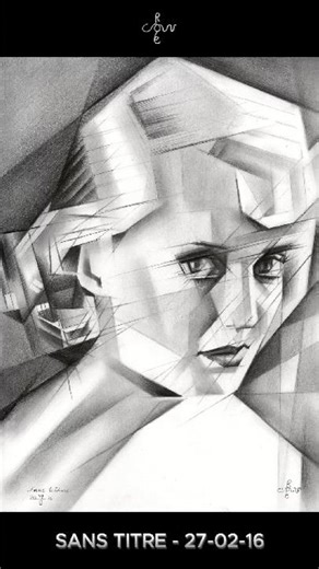 Bette Davis Cubist Portrait | Fine Art Prints & Digital Downloads