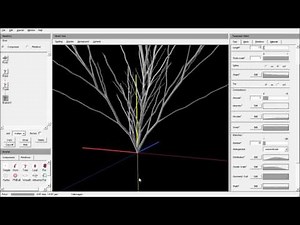Xfrog 3.5 - modeling a shrub
