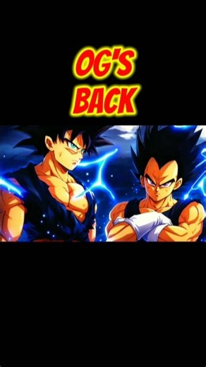 The OG'S #ultravegito #manga #callmearj #trending #viral #anime #goku #vegeta #viralshorts‌ #dbsuper