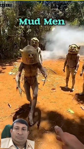 They Are Not Aliens - They Are The Mud Men Tribe 😱 #shorts #new