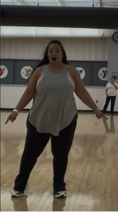 Salsa dancing with Zumba Gold!!