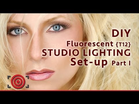 DIY Fluorescent Photography Studio Lighting Setup - Part 1