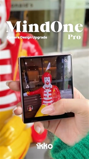 iKKO on Instagram: "This small phone is kinda crazy 🥹 And yeah, we upgraded the MindOne Pro camera🥳 #ikko #mindone #smartphone"