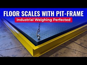 Precision Weighing Made Easy: SellEton's Floor Scales with Pit-Frame