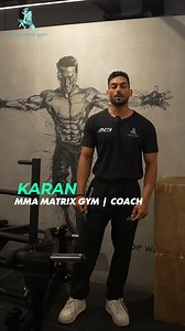 ✨ Under the guidance of Coach Karan at MMA Matrix Gym, every session is more than just a workout it’s a journey of discipline, balance, and growth. 🥋💪 The right coach makes all the difference. With his expertise, dedication, and eye for detail, you don’t just train harder you train smarter. ✅ From strength conditioning to martial arts techniques, the focus here is on building a wholesome, well-rounded lifestyle. If you’re looking for a place where fitness meets community and every rep takes yo
